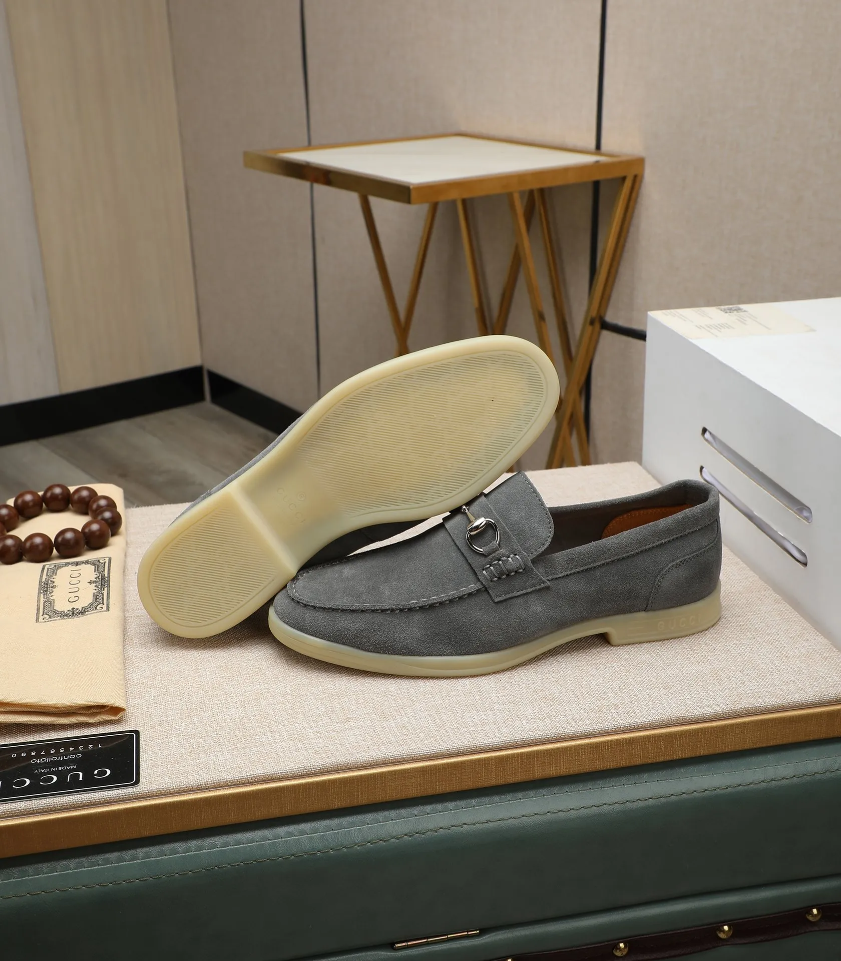 Men's shoes 💰520 📛📛Original (water-dyed cow lining) GUCCI official website formal shoes🌀 Italian 🇮🇹Imported cowhide➕Top imported water-dyed cowhide lining💋Finely handmade Original bottom, the real thing looks better when photographed in person Standard size 38-44